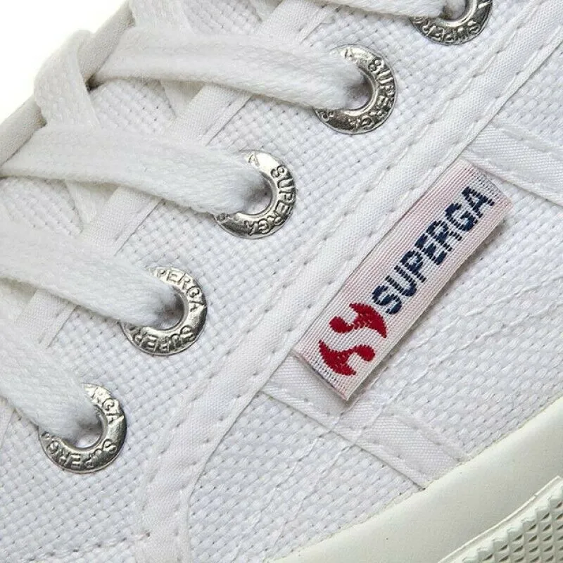 Scarpe Unisex SUPERGA - Art. 2750 Sneakers Bianco tela casual