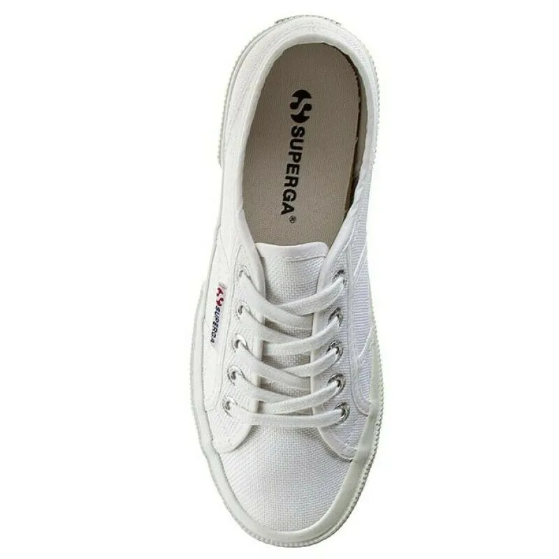 Scarpe Unisex SUPERGA - Art. 2750 Sneakers Bianco tela casual