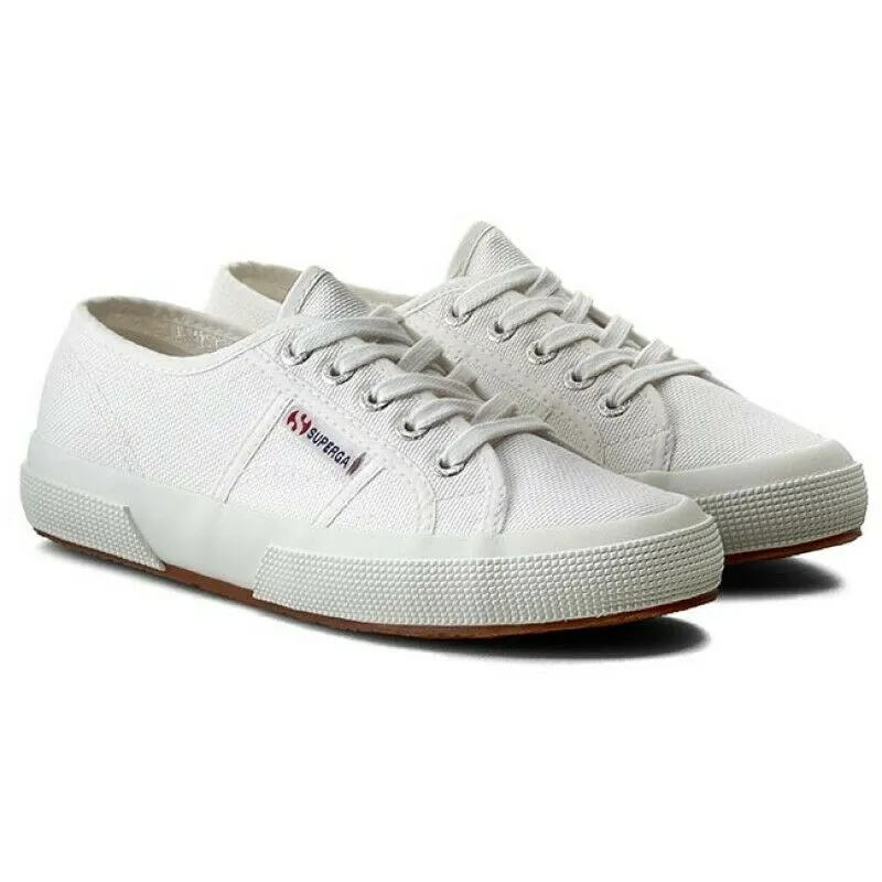 Scarpe Unisex SUPERGA - Art. 2750 Sneakers Bianco tela casual