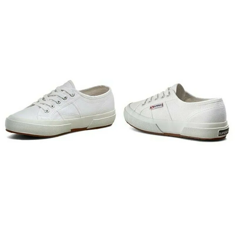 Scarpe Unisex SUPERGA - Art. 2750 Sneakers Bianco tela casual