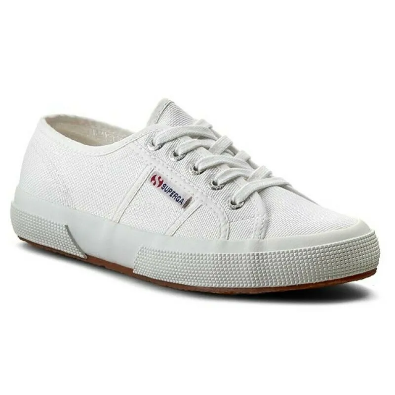 Scarpe Unisex SUPERGA - Art. 2750 Sneakers Bianco tela casual