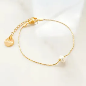 Single Pearl Bracelet