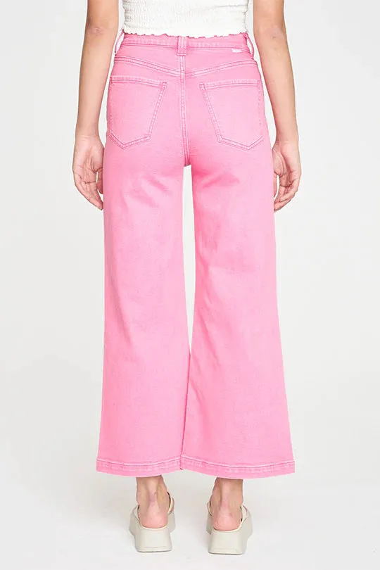 Siren Patch Pocket Denim Jeans- Candy