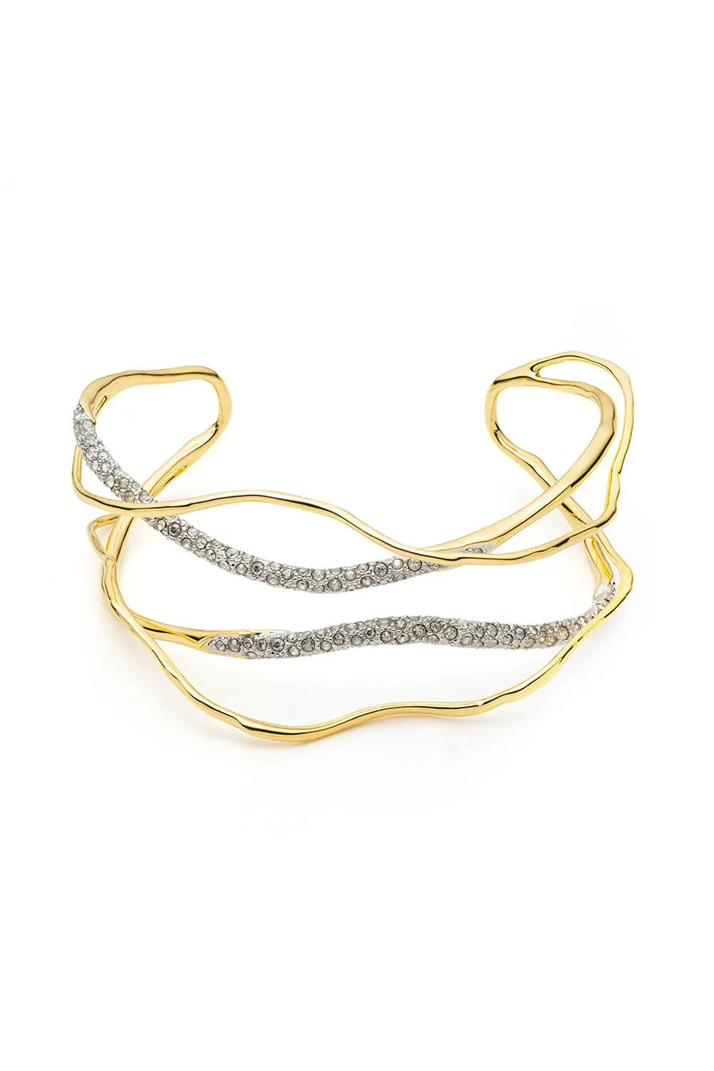 Solanales Crystal Cuff Bracelet