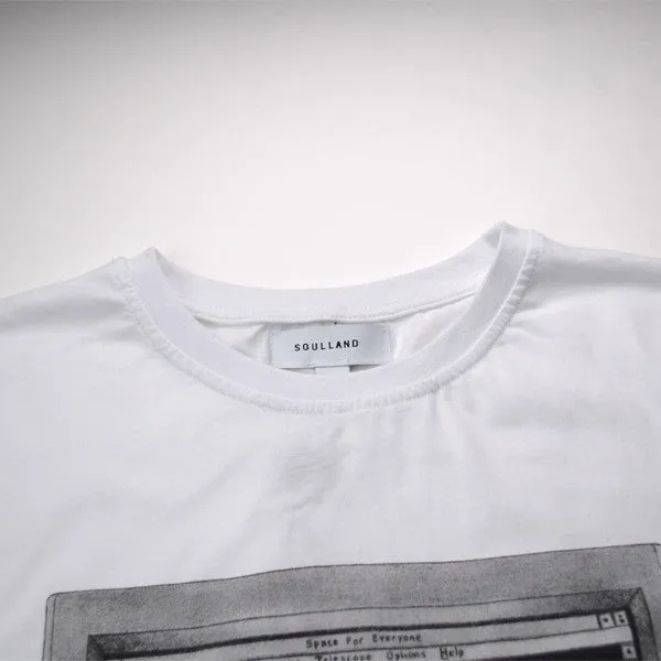 Soulland - Computer T-shirt - White