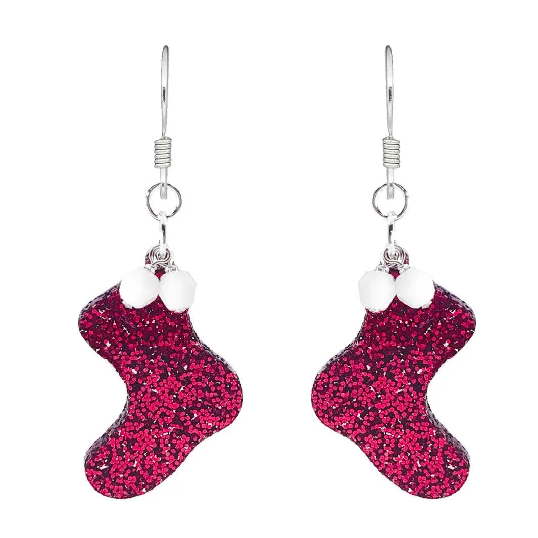 Stocking Christmas Earring Kit