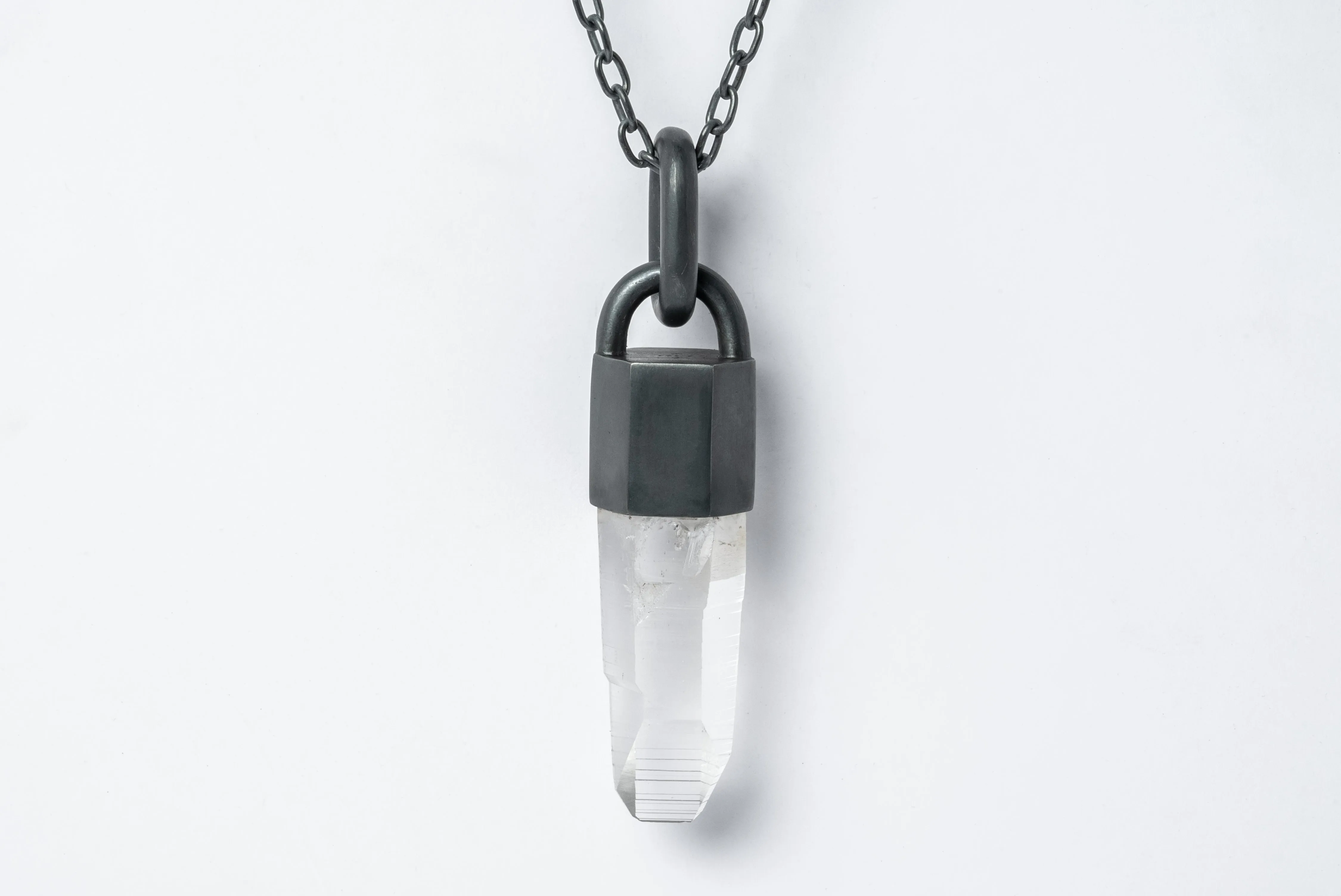 Talisman Necklace (Linked, Lemurian Quartz, KA LEM)