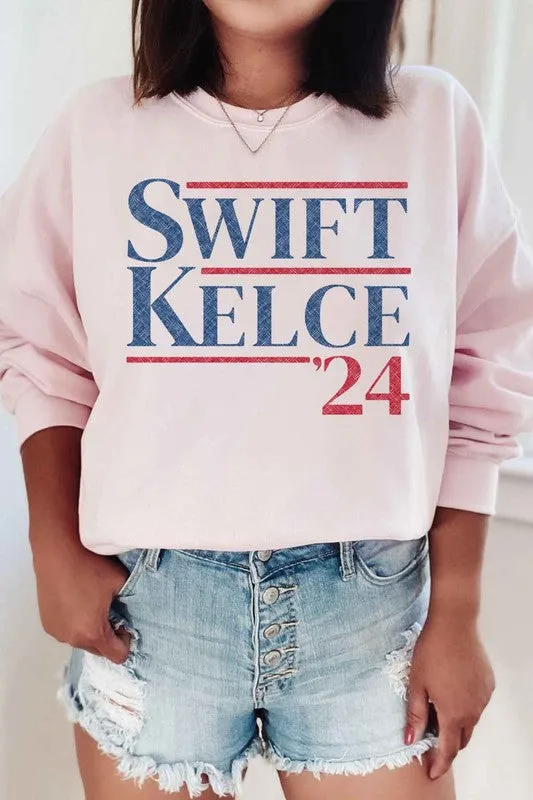 TAYLOR KELCE '24 PRESIDENTIAL ELECTION 2024 GRAPHIC SWEATSHIRT