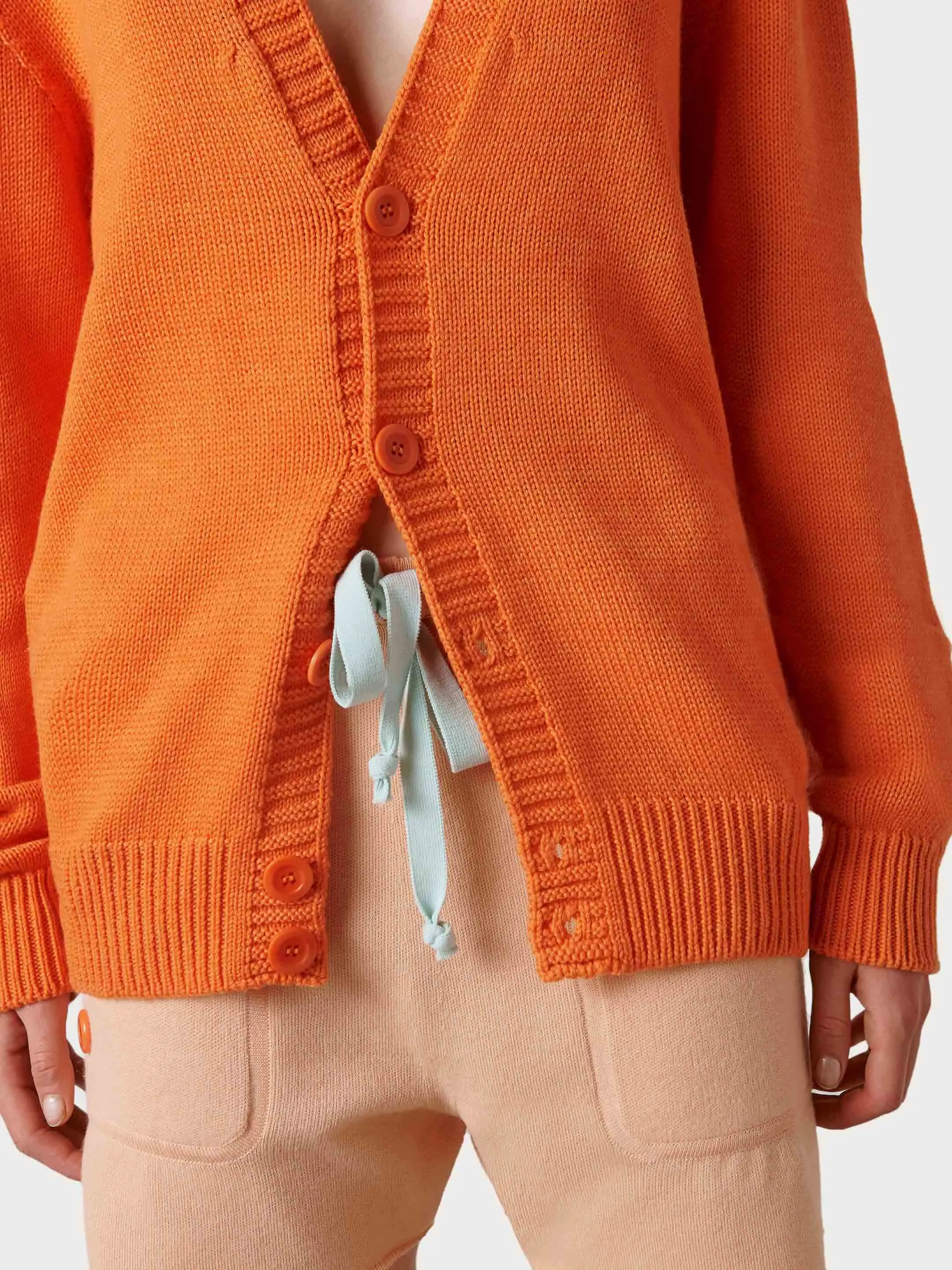 The Cardigan - Mahuika Orange