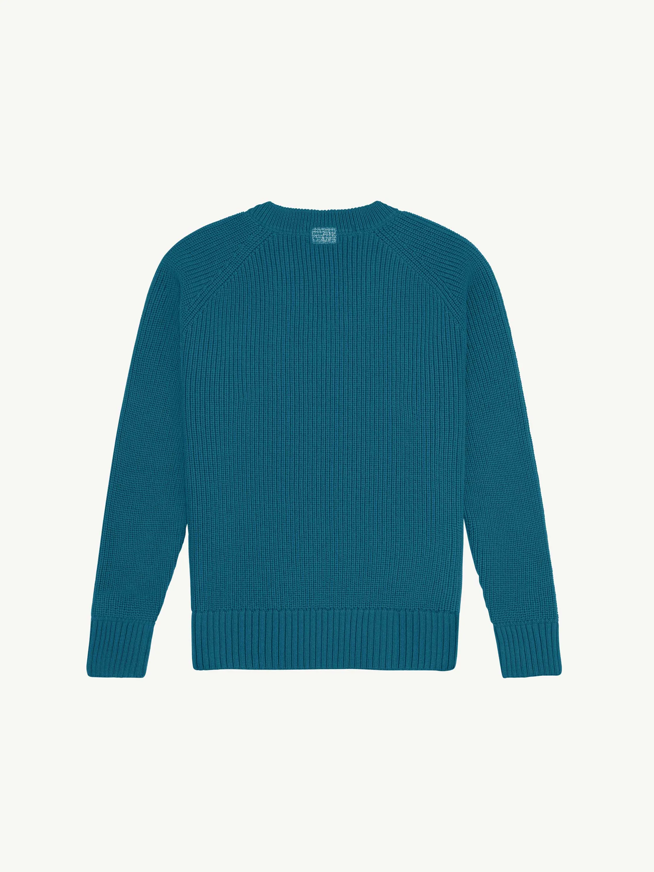 The V-Neck - Teal Blue