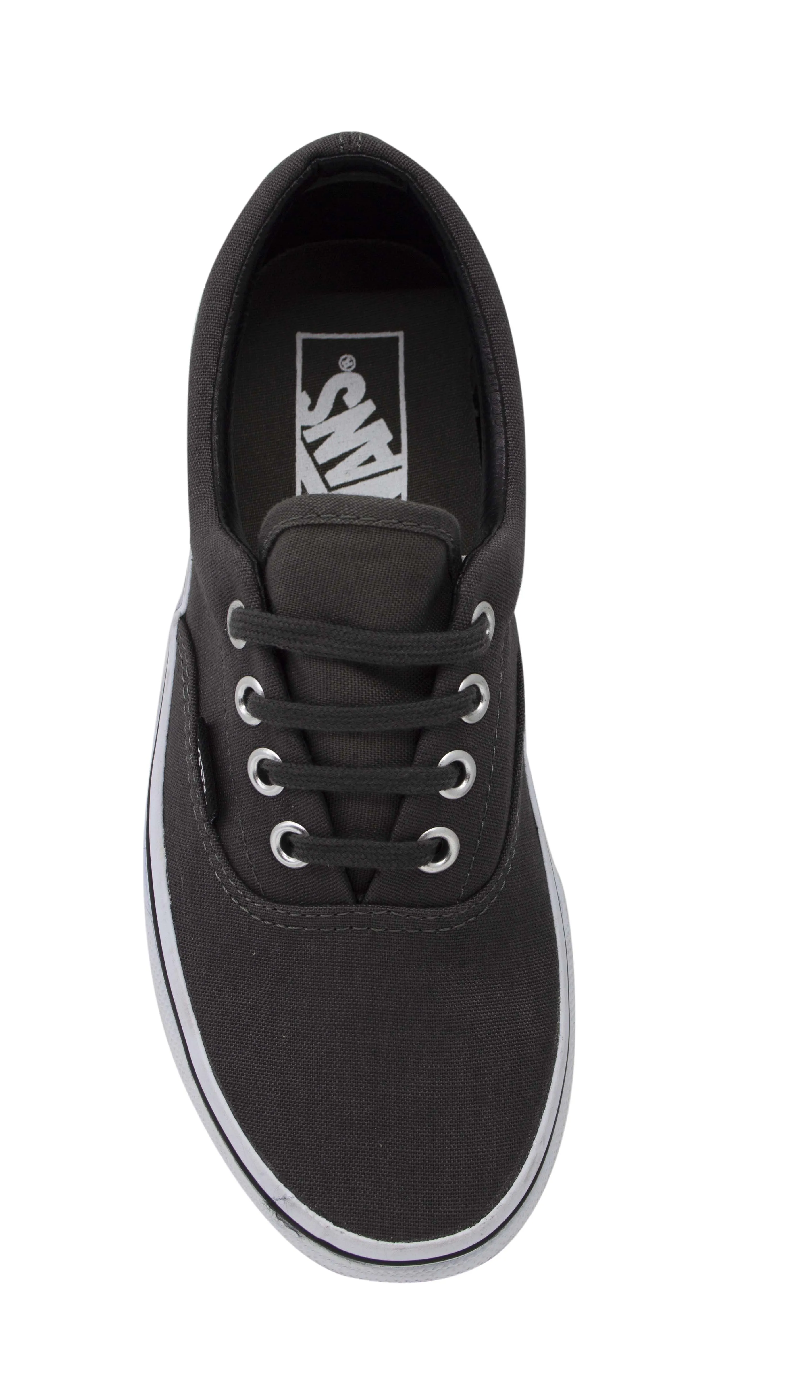 Vans Unisex Grey Canvas Lace Up Trainers TN99YH