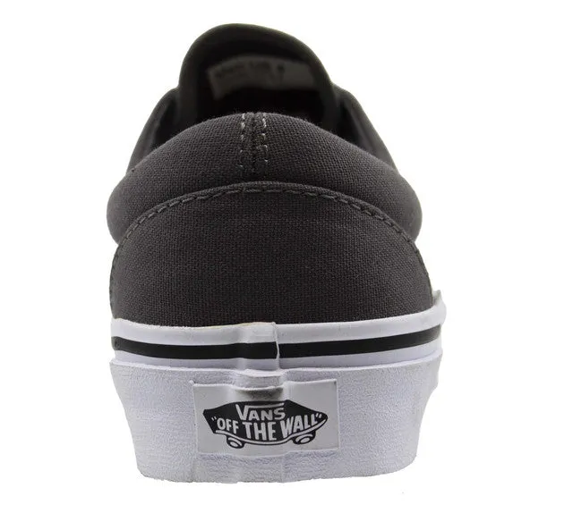 Vans Unisex Grey Canvas Lace Up Trainers TN99YH