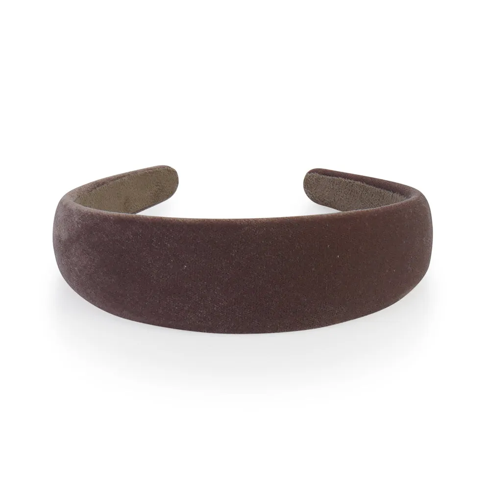 VELVET LUXE WIDE HAIRBAND