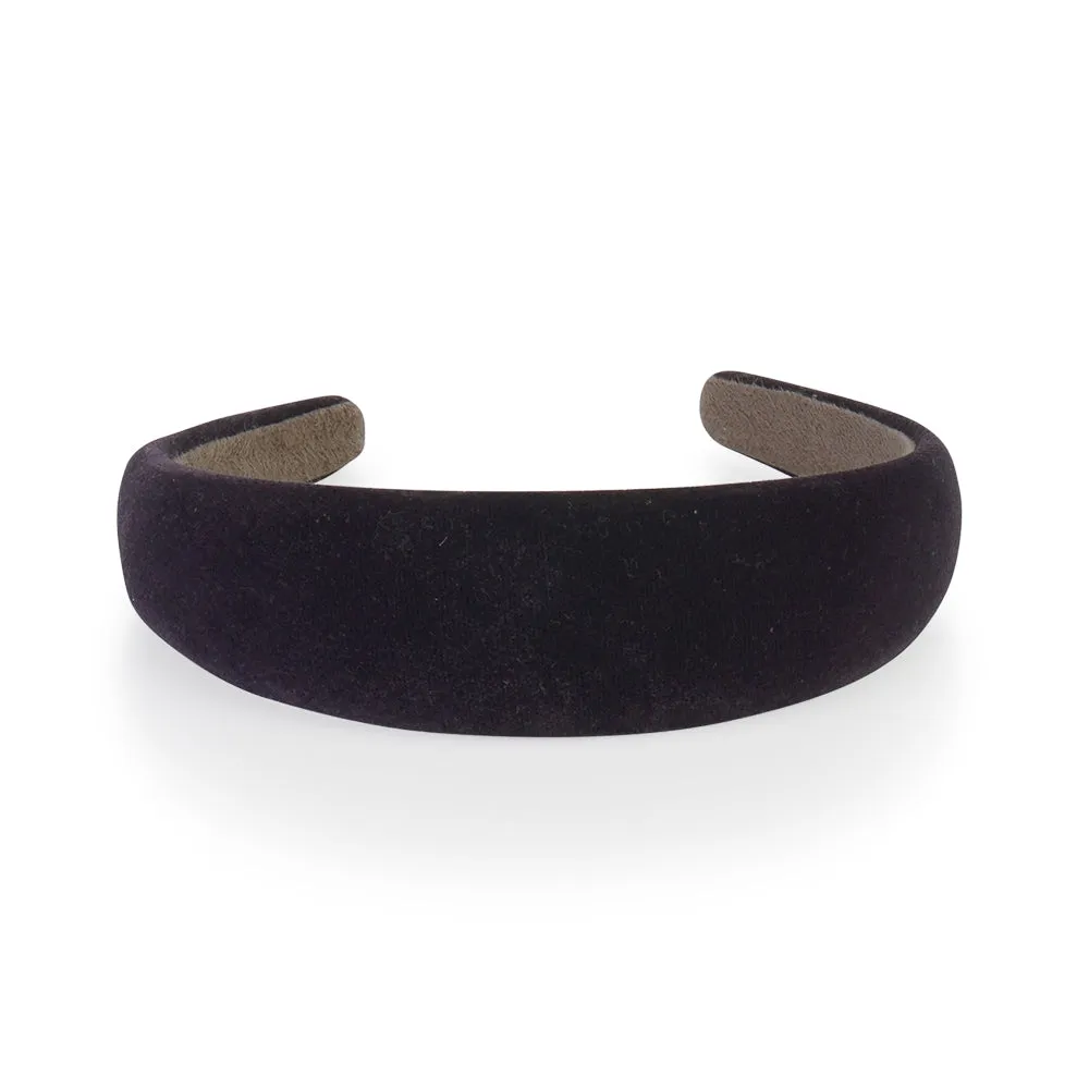 VELVET LUXE WIDE HAIRBAND