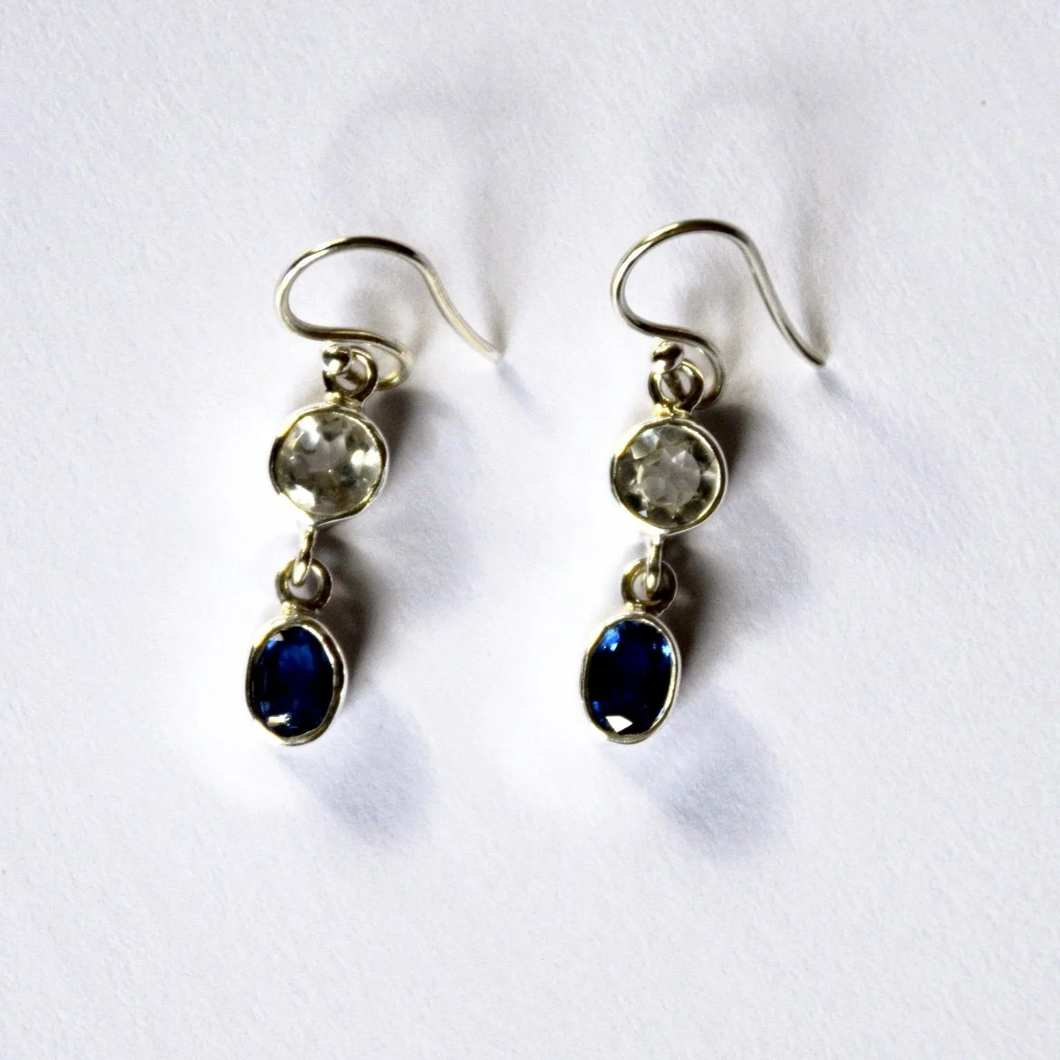 Winter Goddess Kyanite Earrings