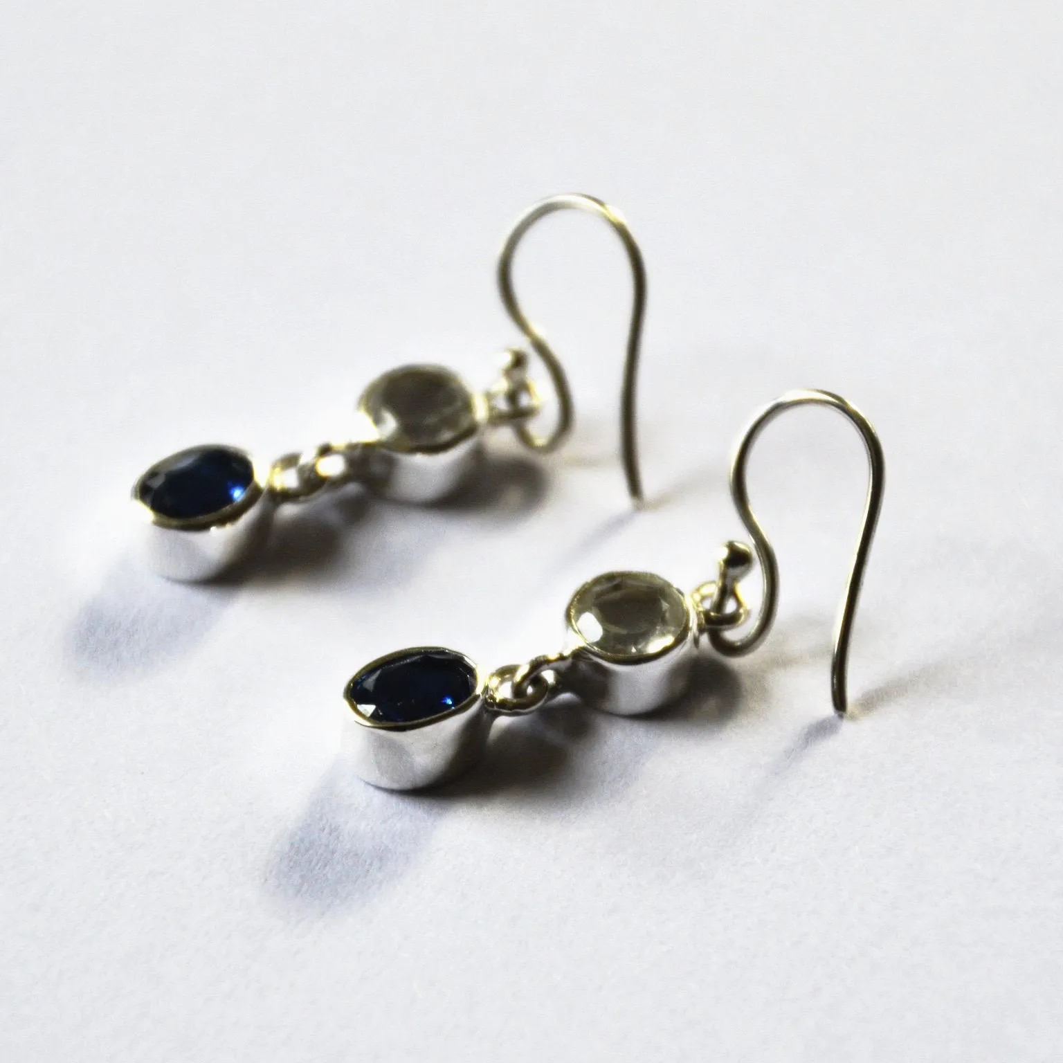 Winter Goddess Kyanite Earrings